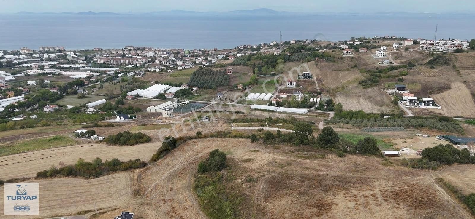 Turyap'tan Akköy'de Satılık Kartal Yuvası Deniz Manzaralı Arsa
