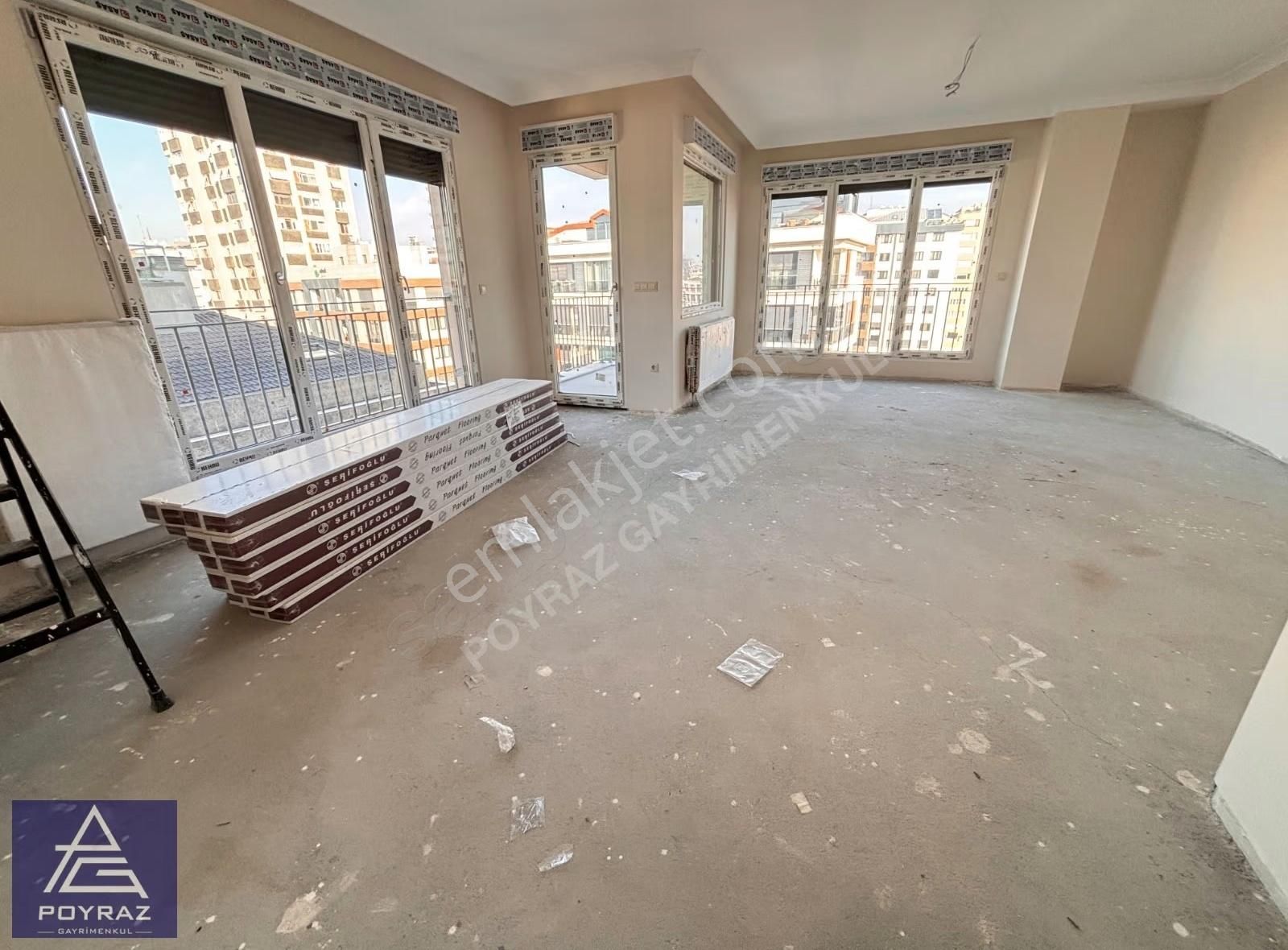 Poyraz'dan Suadiyede Sıfır Binada Balkonlu 107 M2 Net 3+1 Satılk - Görsel 22