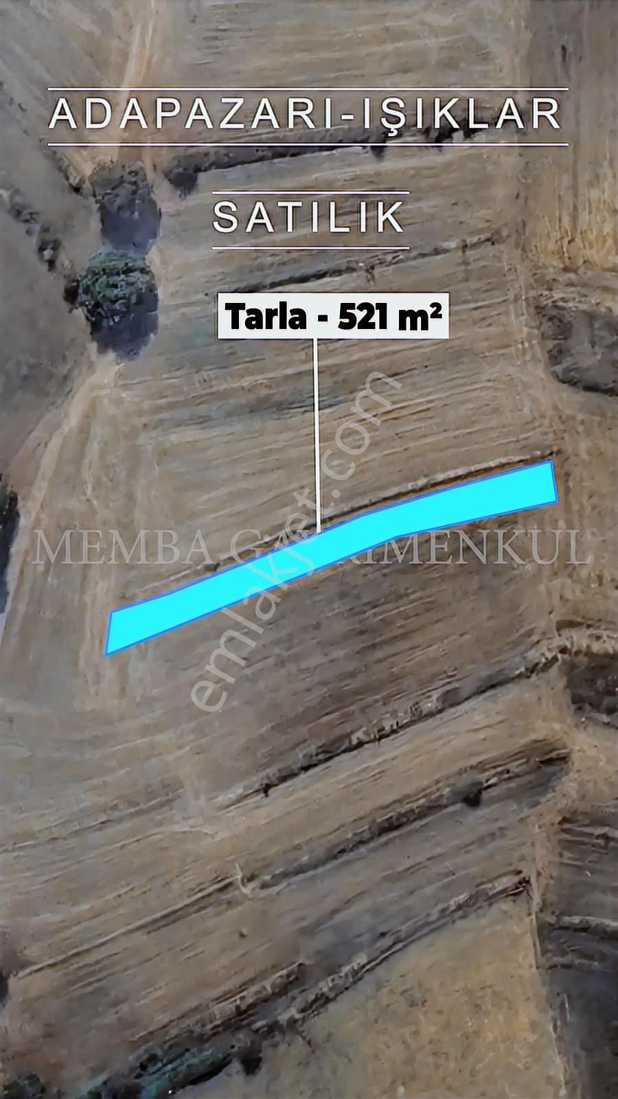 Adapazarı Işıklarda Satılık 521 M² Tarla Elektrik & Su 120 M - Görsel 5