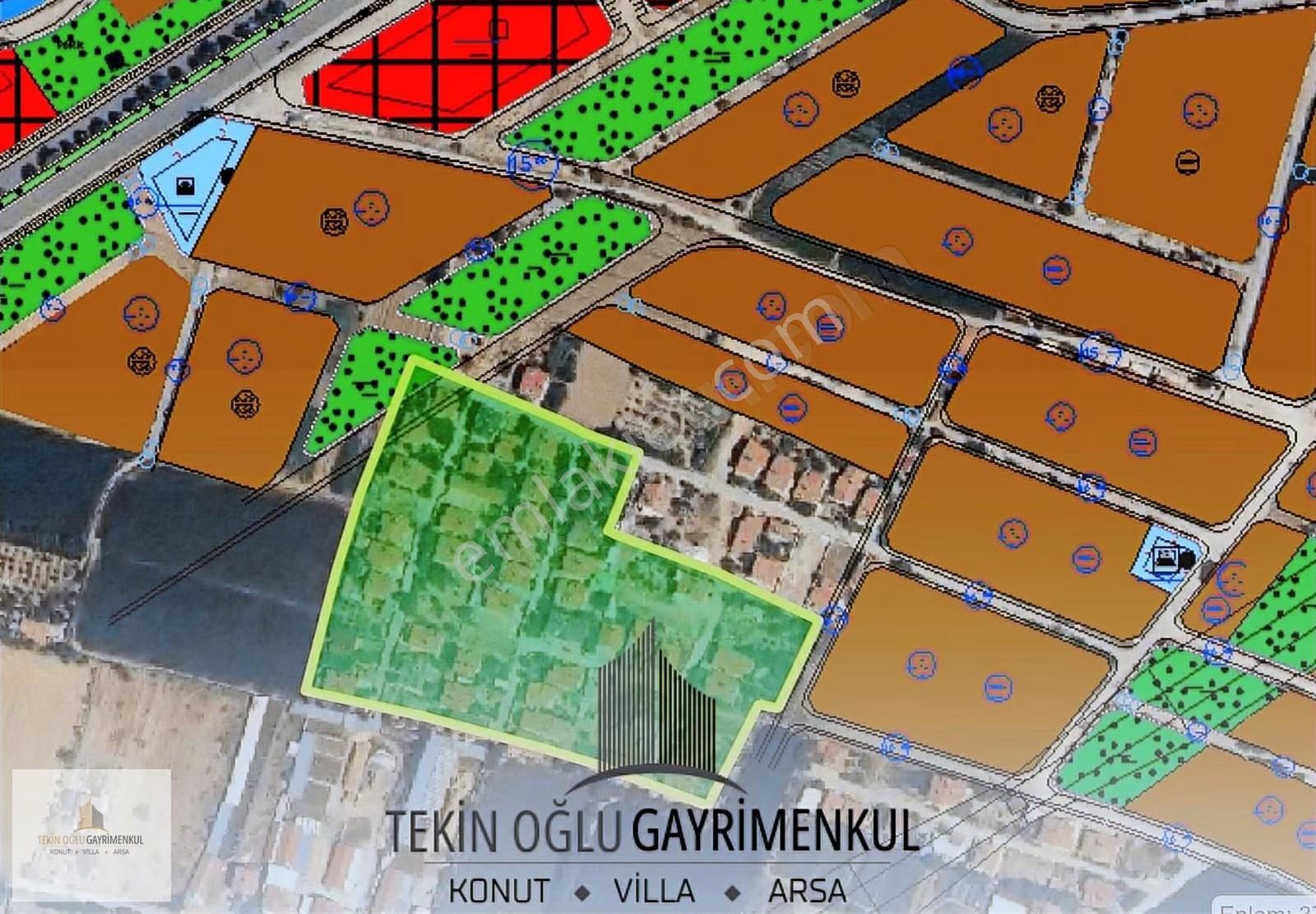 Konum Efsane! İpek Yol Park Karşısı 400 M² İmar Dibi Tarla - Görsel 10