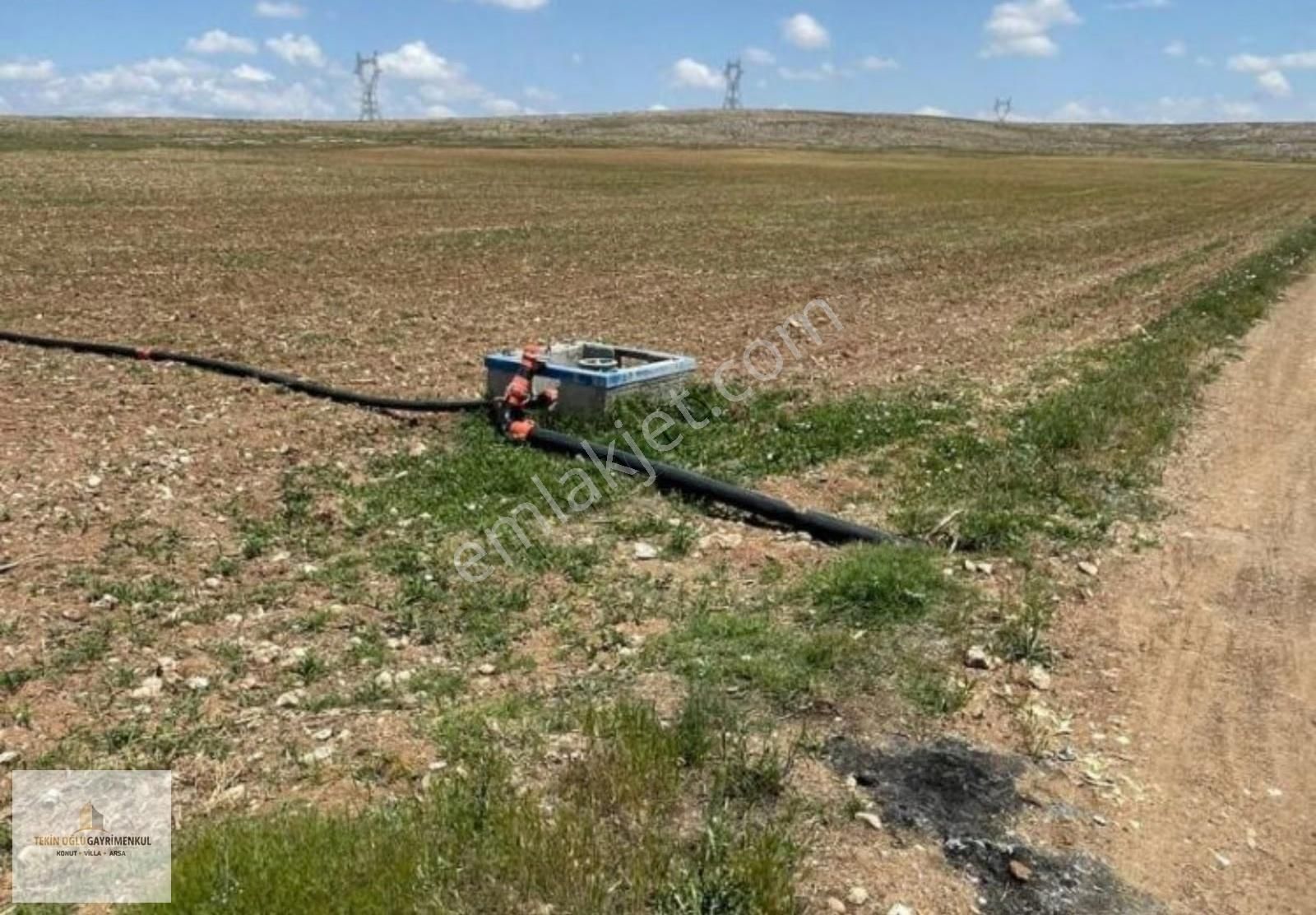 Çumra Alibeyhüyüğü 9.909 M² Müstakil Tapulu Tarım Arazisi