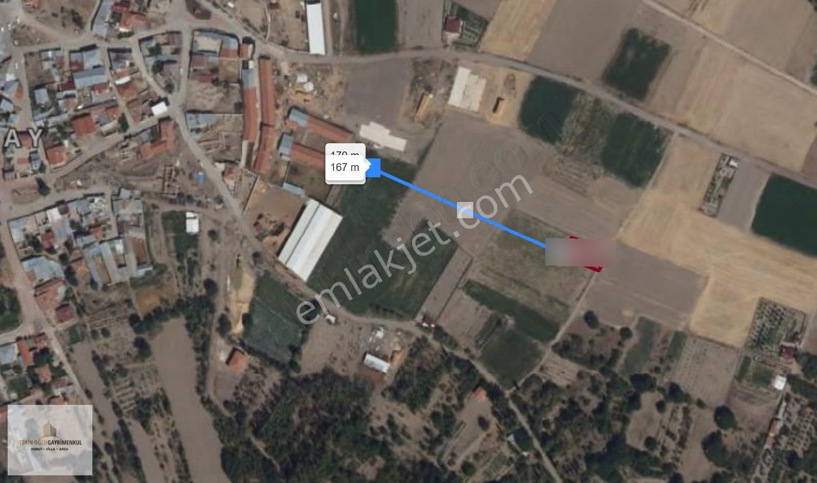 Meram Hatunsaray'da 565 M² Müstakil Tarla Fiyat Düştü