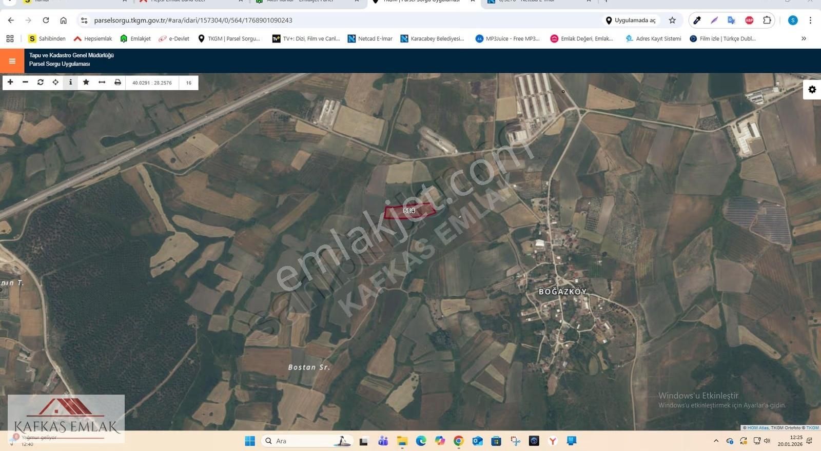 Kafkas Emlaktan 8.400 M2 Satılık Tarla - Görsel 7