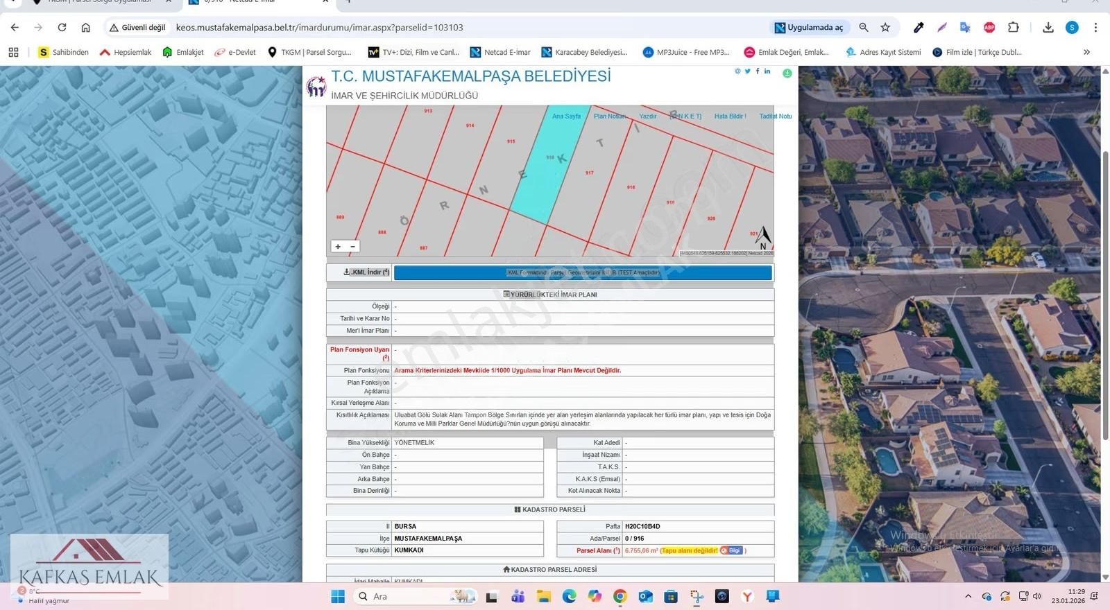 Kafkas Emlaktan 7.500 M2 Göl Kıyısı Arazi - Görsel 6