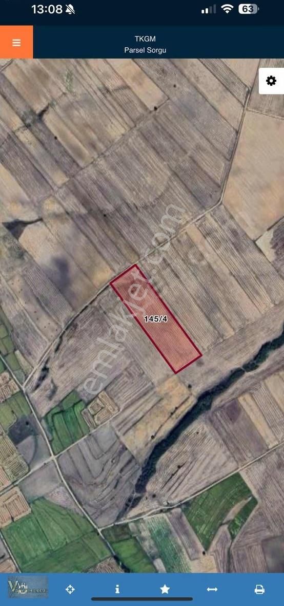 Edirne Uzunköprü Kırcasalihte 25dönüm Tek Tapu Tarla