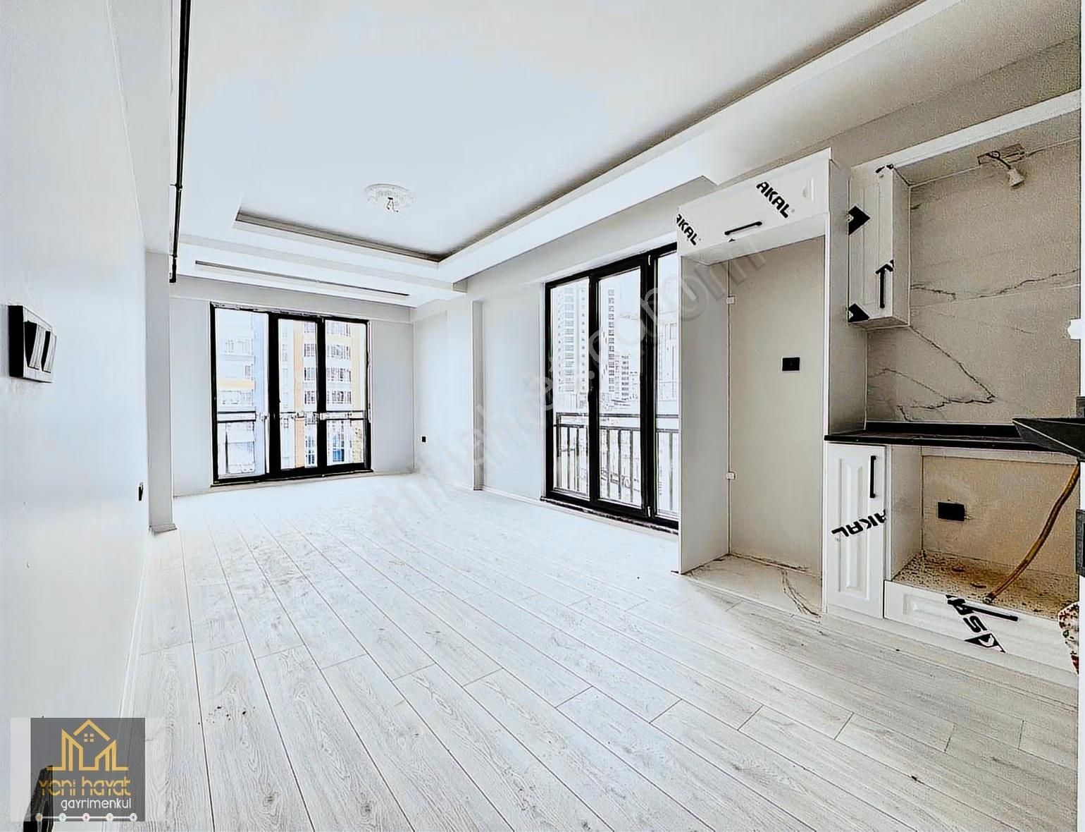 Samsun İlkadım Kalkanca'da Deniz Manzaralı Sıfır 2+1