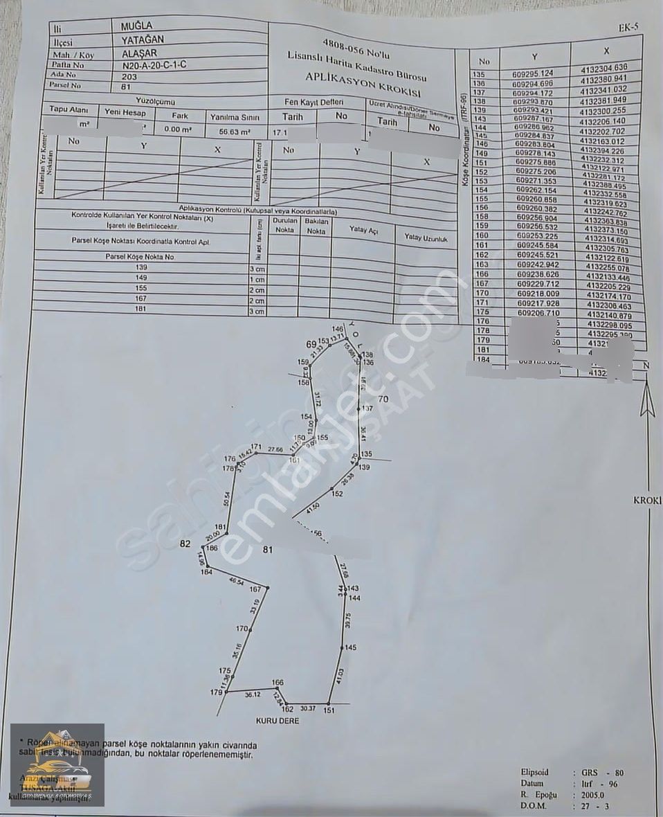 Muğla Nın Saklı İncisi Alaşar Da Tarla Satılık - Görsel 12