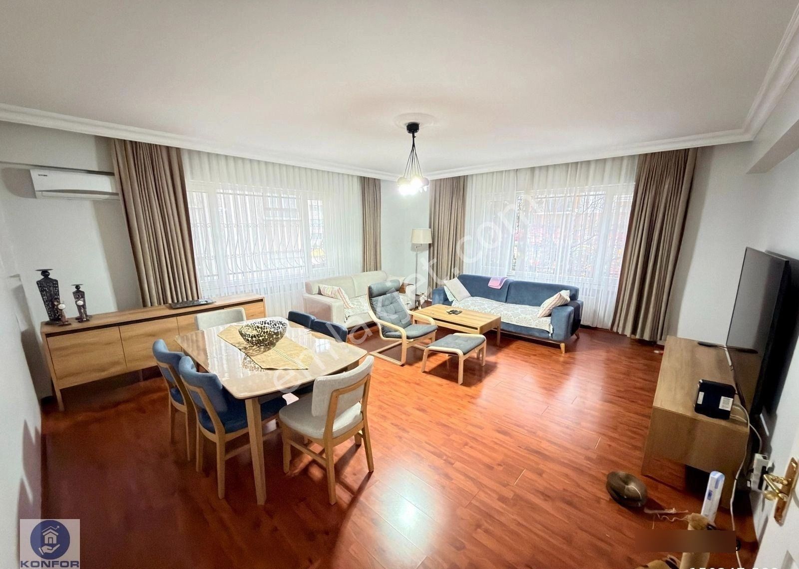 █ Konfor █ 2000 Yapımı, Minibüse 2. Binada, 140 M2 Net 3+1