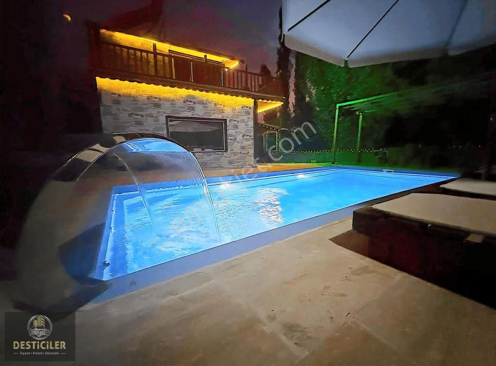 Ad-desticiler Kızılinler Mevkii Havuzlu Manzaralı Lüx Villa - Görsel 18