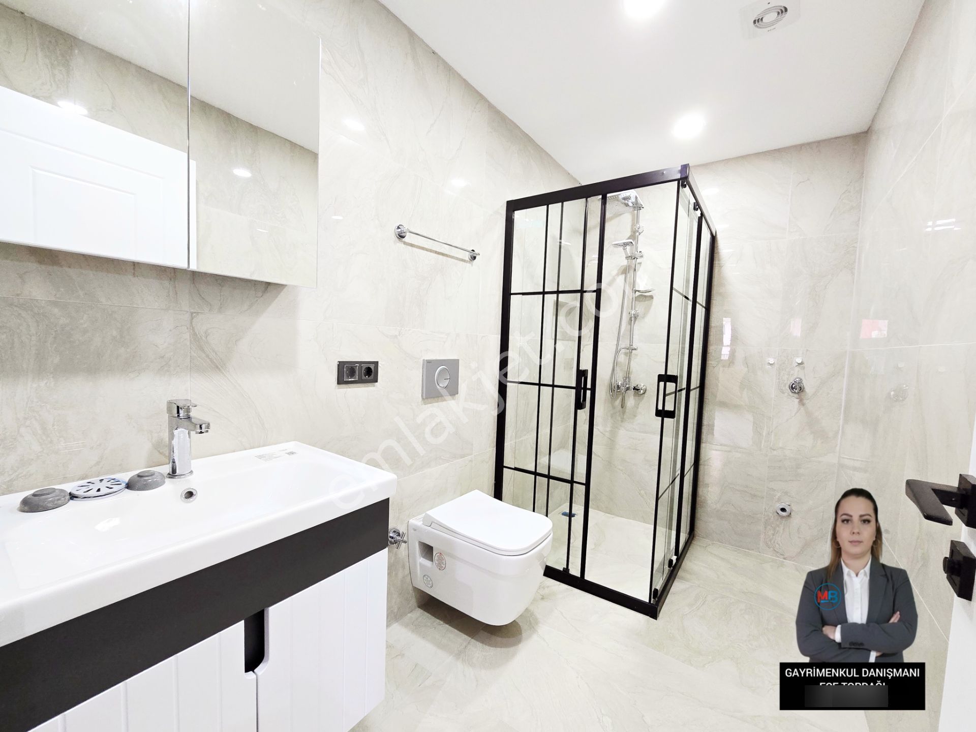 Didim'de Satılık 2+1 Orta Kat Sıfır Asansörlü Çarşı Merkeze Yakın Daire ! - Görsel 10