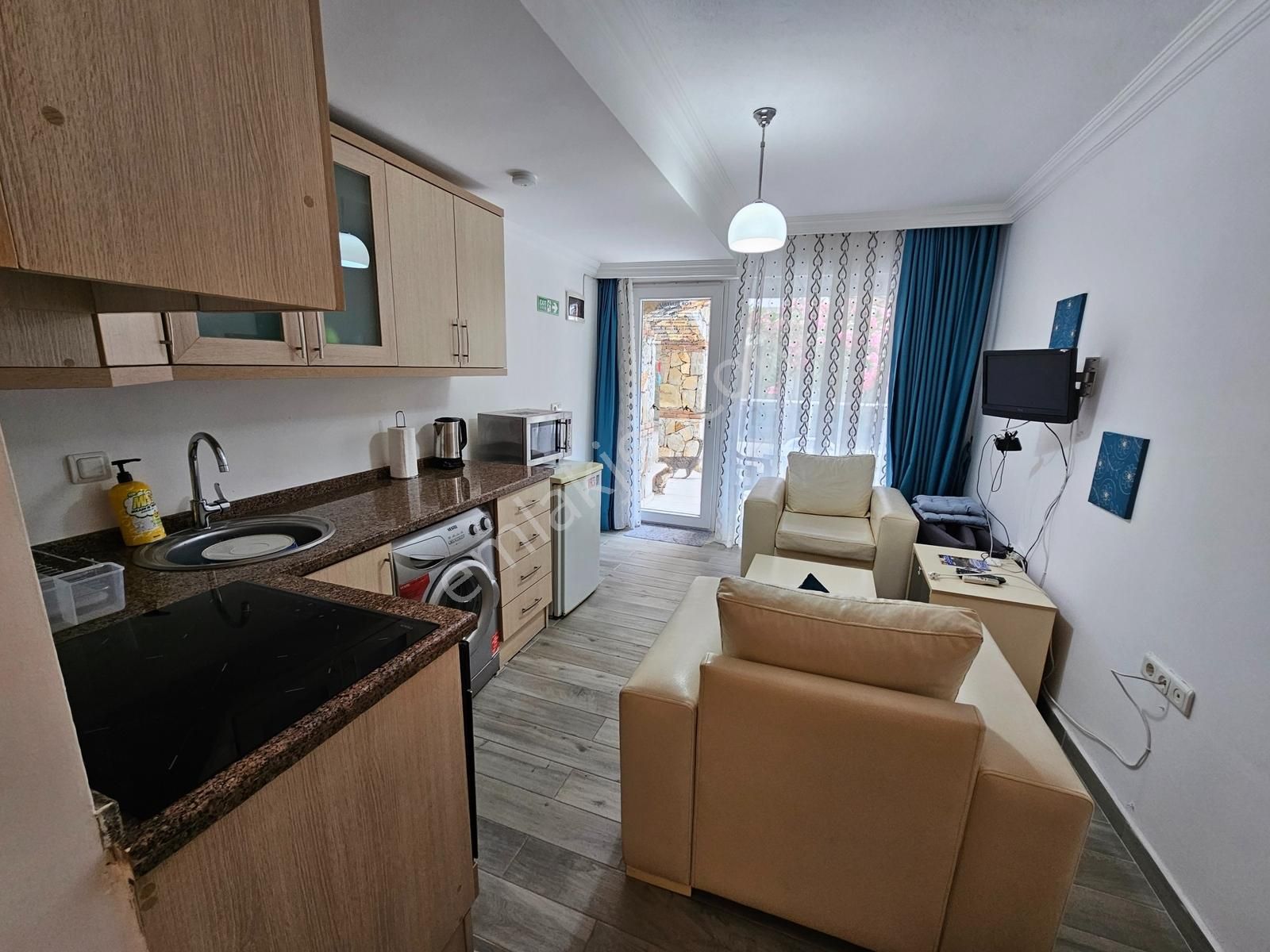 Ovacık' Ta Satılık Havuzlu Eşyalı Stüdyo Daire - Görsel 14