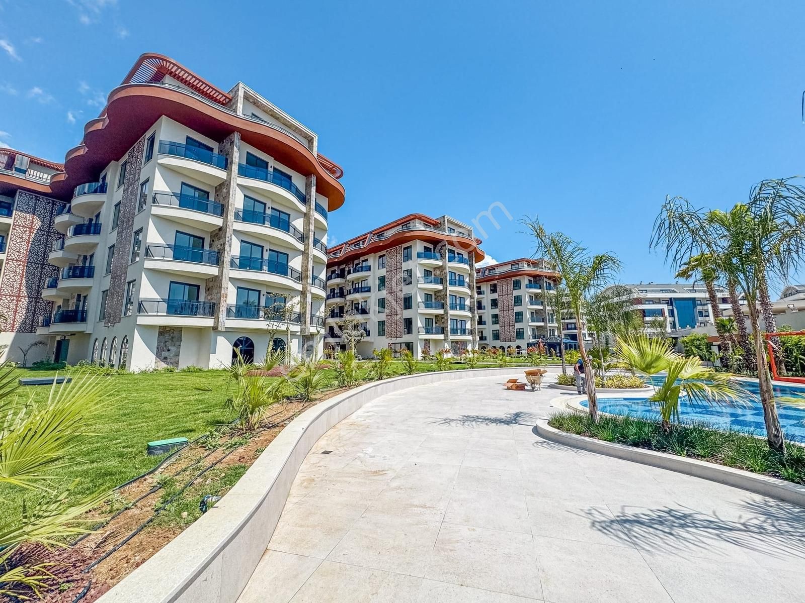 Alanya Oba 2+1 107m2 Kapalı Otopark,havuz,fitness,sauna,lüx Site - Görsel 9