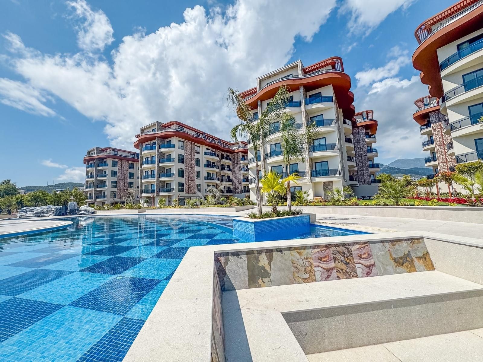 Alanya Oba 2+1 107m2 Kapalı Otopark,havuz,fitness,sauna,lüx Site - Görsel 34