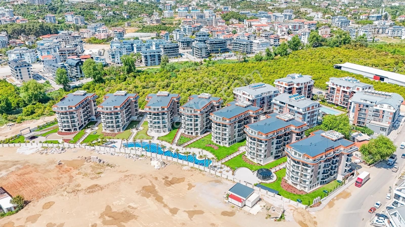 Alanya Oba 2+1 107m2 Kapalı Otopark,havuz,fitness,sauna,lüx Site - Görsel 8