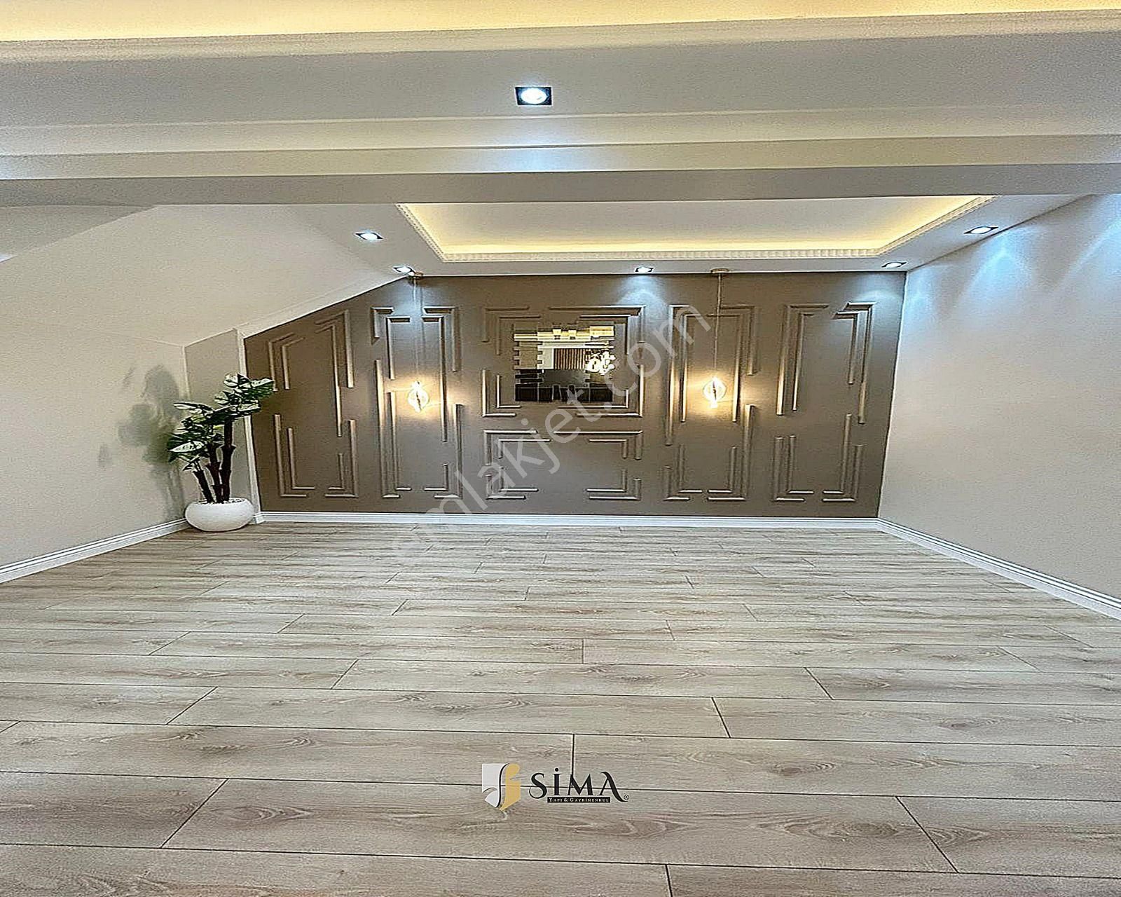 Geniş Ailelere Uygun 3+1 120m2 Full Dekorlu Bahçe Kullanımlı Satılık Daire - Görsel 2