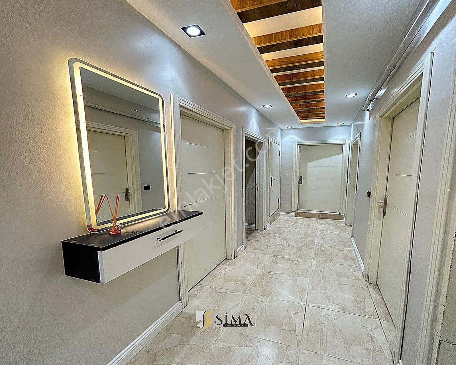 Geniş Ailelere Uygun 3+1 120m2 Full Dekorlu Bahçe Kullanımlı Satılık Daire - Görsel 31