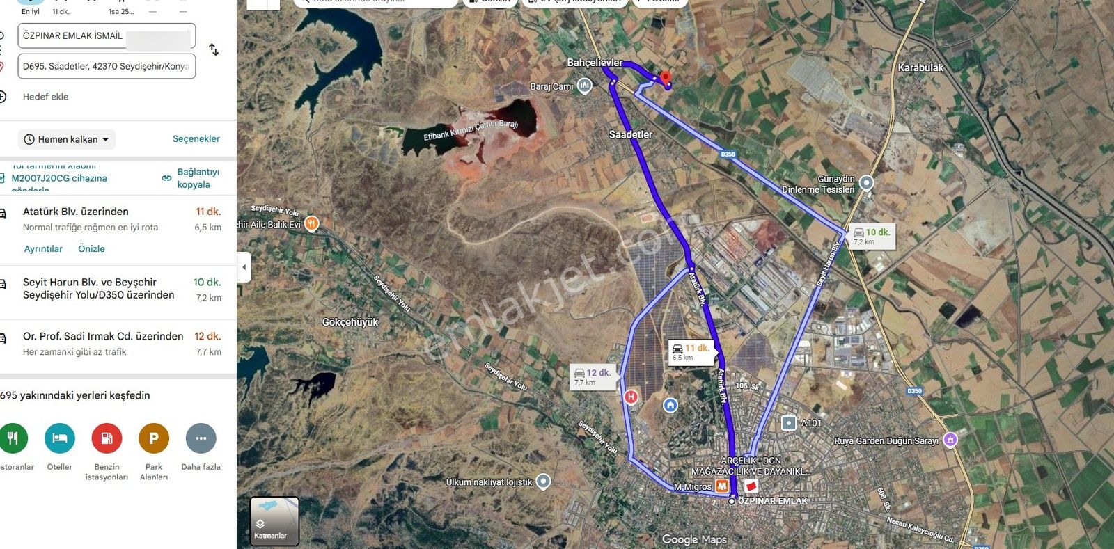 Özpınar,dan Arsa Gibi Sulu-tarla 229 M2 Yolu Var...! - Görsel 4