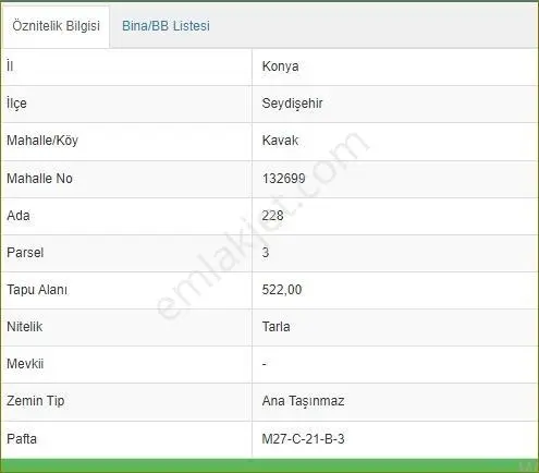 Özpınar ,dan Kavak Mah. Satılık Sulu Tarla 522 M2 Köyün Dibi - Görsel 4