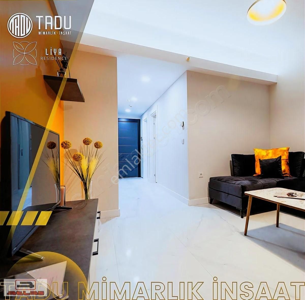 Liya Resıdence Full Eşyalı 1+1 Balkonlu