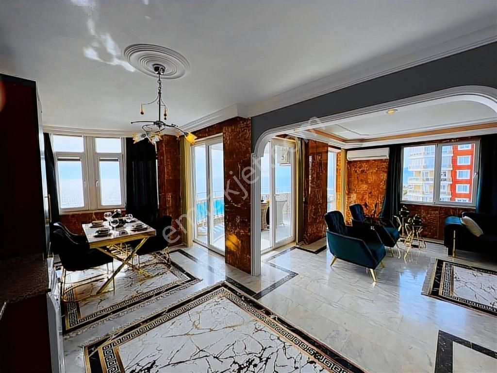 Alanya Mahmutlar 3+2 250m2 Denize Sıfır Full Lüks Eşyalı Dubleks - Görsel 21
