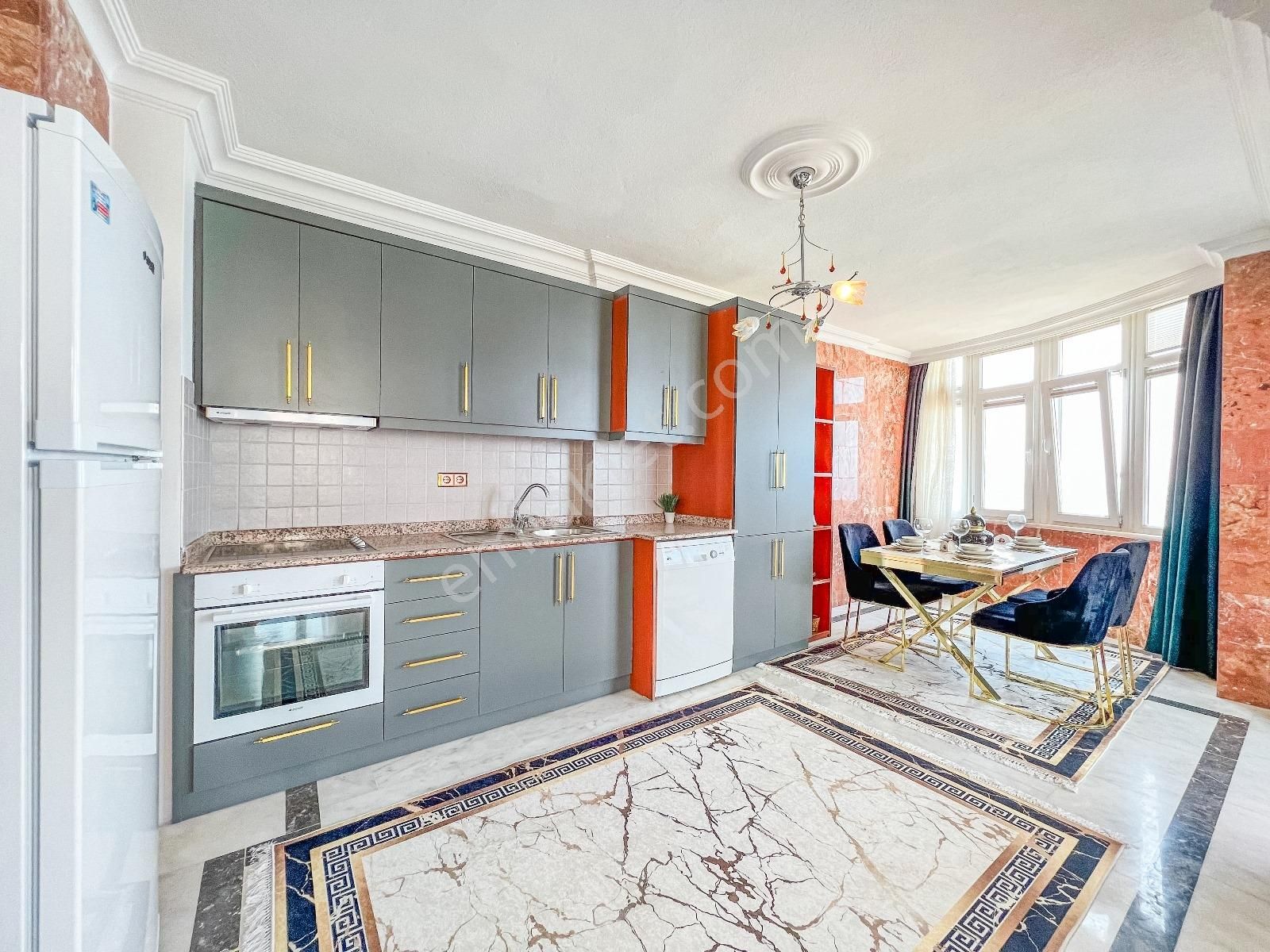 Alanya Mahmutlar 3+2 250m2 Denize Sıfır Full Lüks Eşyalı Dubleks - Görsel 24