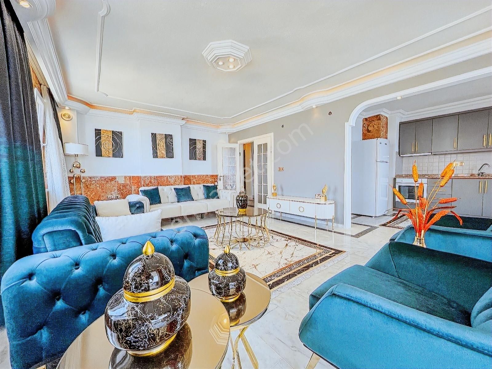 Alanya Mahmutlar 3+2 250m2 Denize Sıfır Full Lüks Eşyalı Dubleks - Görsel 5
