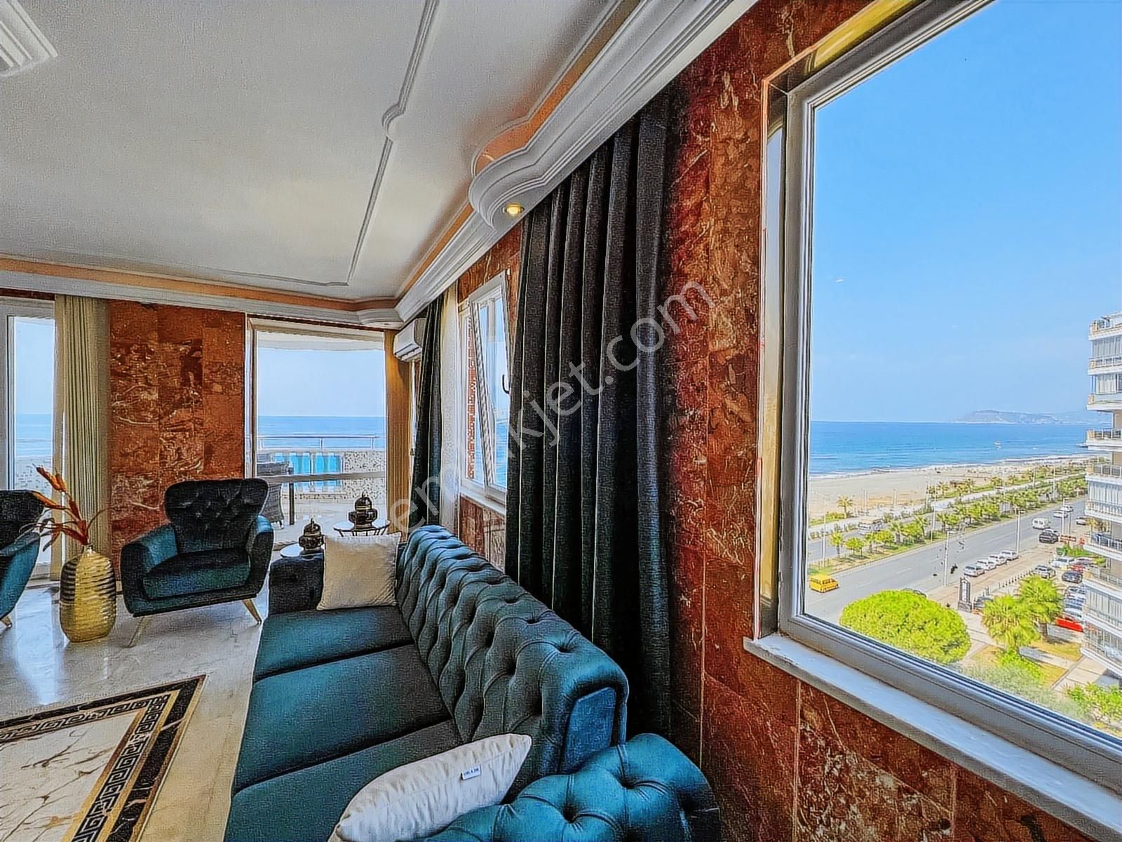 Alanya Mahmutlar 3+2 250m2 Denize Sıfır Full Lüks Eşyalı Dubleks - Görsel 30