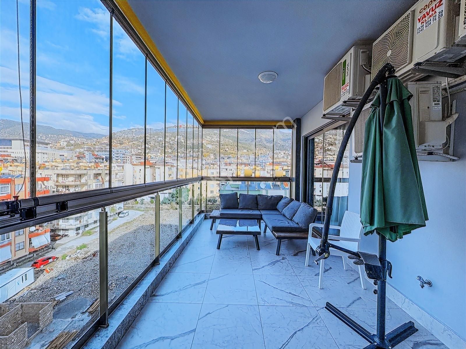 Alanya Merkezde 3+1 İkamete Uygun Düz Ayak Ayrı Mutfak!! - Görsel 11