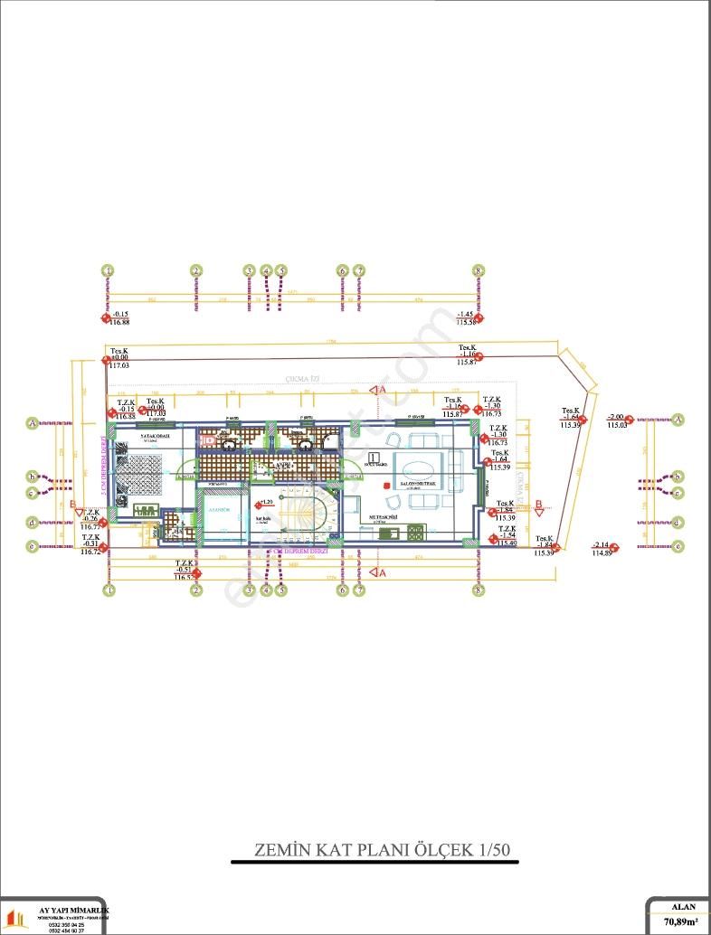 Suatlarda Projesi Ruhsatı Hazır Araç Takaslı Satılık Arsa - Görsel 4