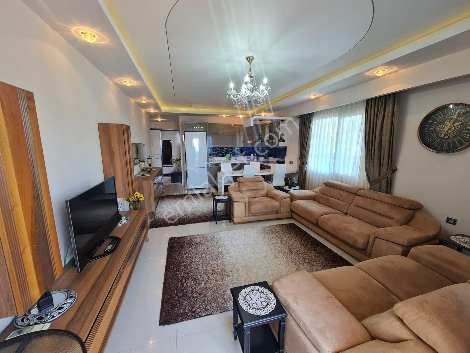 Alanya Mahmutlar – Full Eşyalı, Dağ–deniz Ve Havuz Manzaralı Lüks 3+1 Daire - Görsel 8