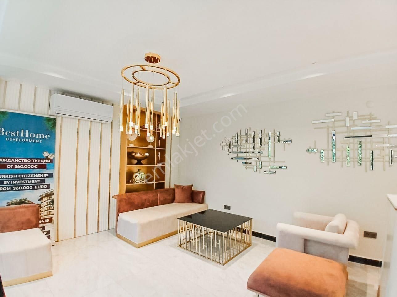 Alanya Obagöl Denize Yakın Aktiviteli Yeni Bina 2+1 Eşyalı - Görsel 34