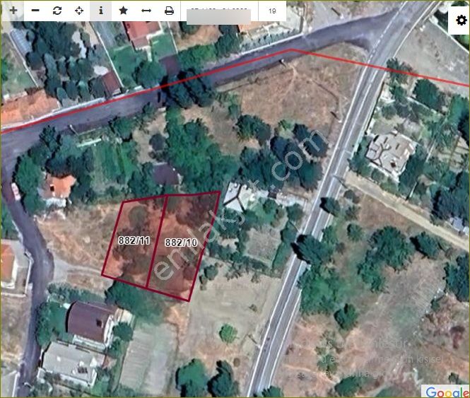 Özpınar ,dan Pınarbaşı 416 M2 Villa Arsası 2 Kat İmar % 20 İnş. - Görsel 11