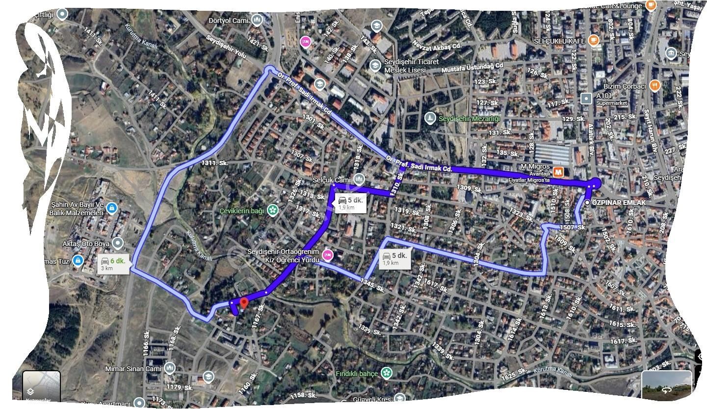 Özpınar ,dan Pınarbaşı 416 M2 Villa Arsası 2 Kat İmar % 20 İnş. - Görsel 10