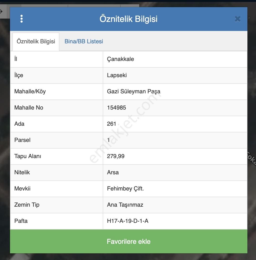 Lapseki'de 2 Kat Villa İmarlı 280 M² Arsa - Boğaz Manzaralı - Görsel 6