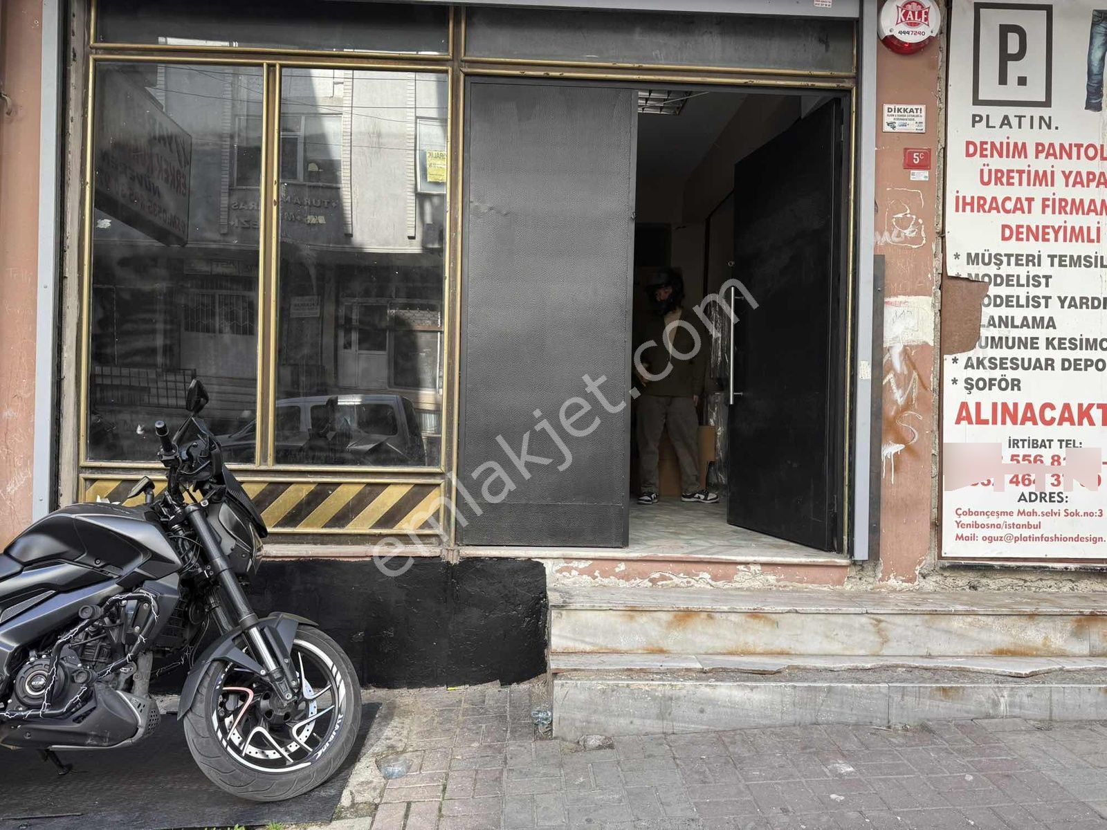 Yenibosna Çobançeşmede Düz Giriş Satılık İş Yeri - Görsel 3