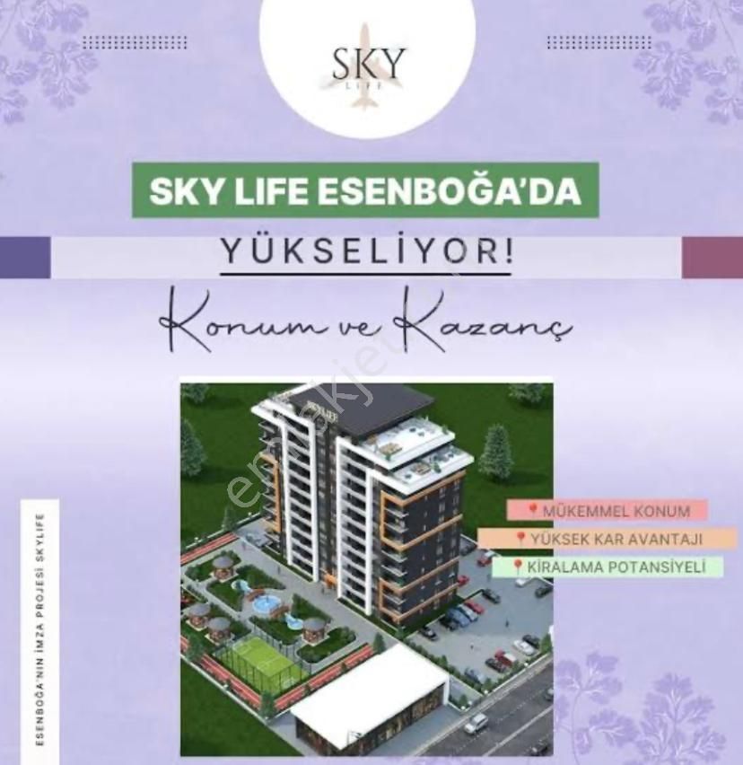Esenboğanın Gözde Projesi Eras Skylife'da Satılık Lüx Daire - Görsel 10
