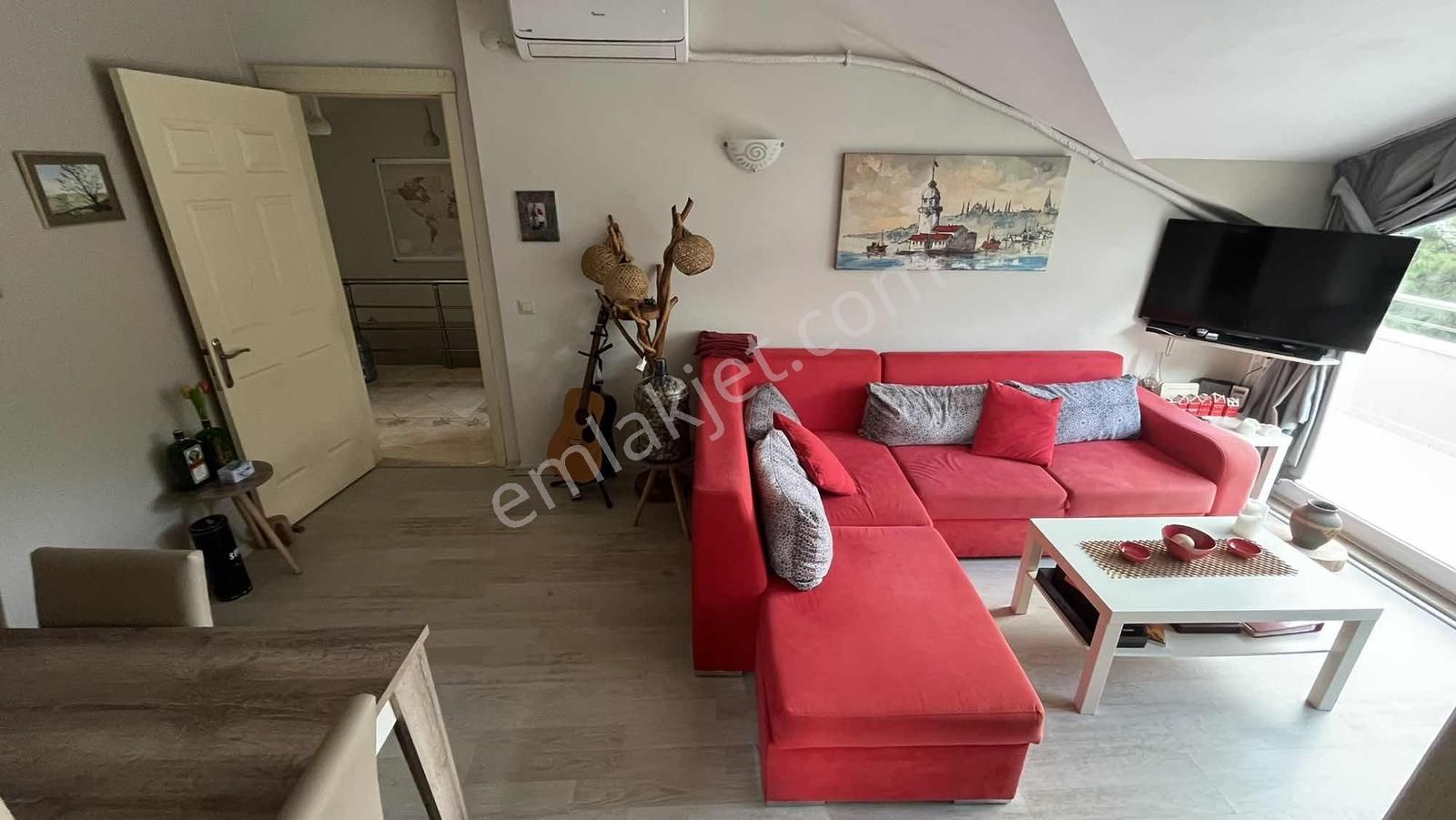 Marina Ve Çarşıya Yakın Manzaralı Bakımlı Dubleks Daire - Görsel 20