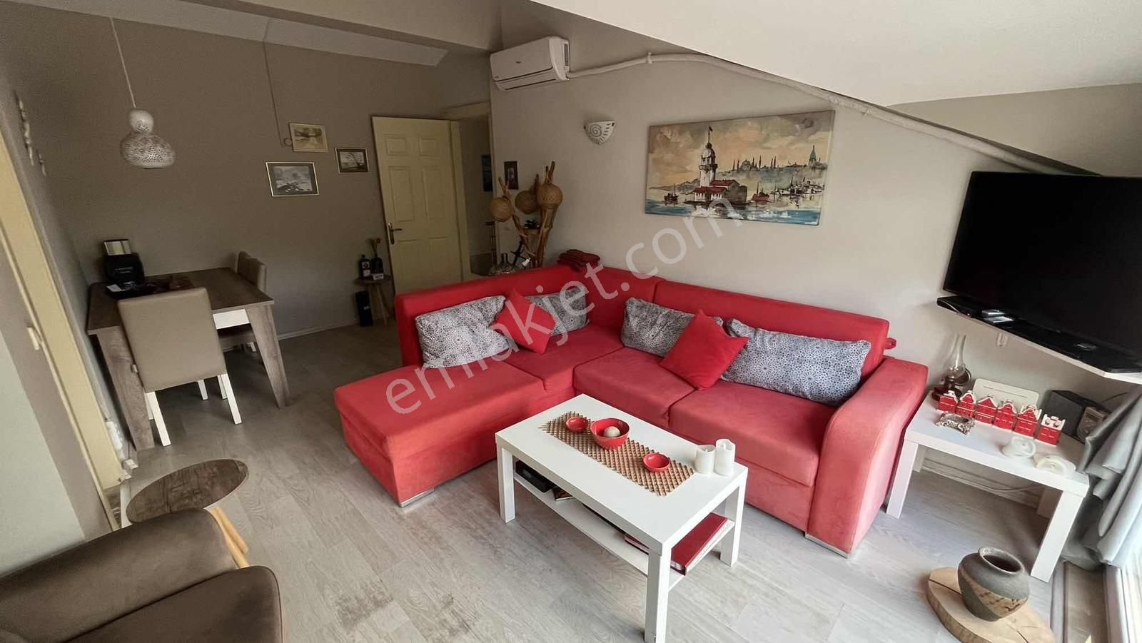 Marina Ve Çarşıya Yakın Manzaralı Bakımlı Dubleks Daire - Görsel 8