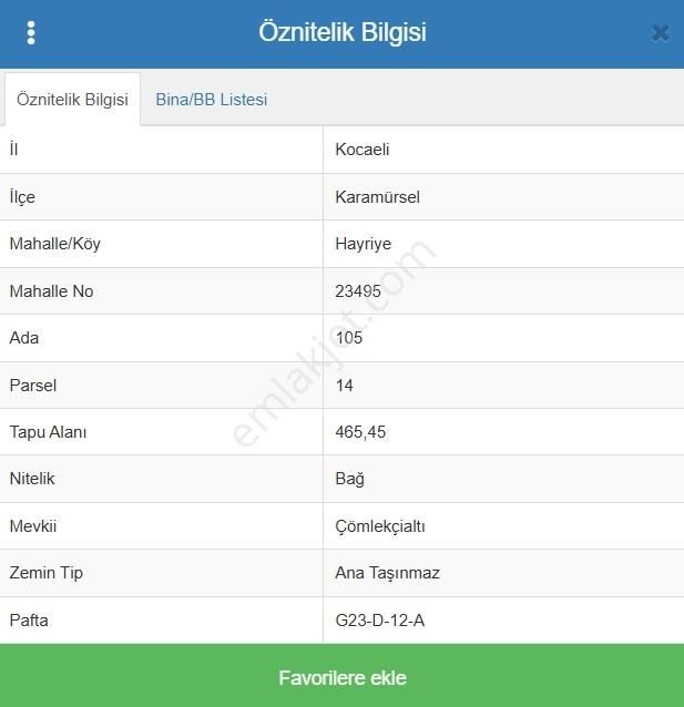 Deniz Gayrimenkul'den Hayriye'de 465 M2 Arazi - Görsel 2