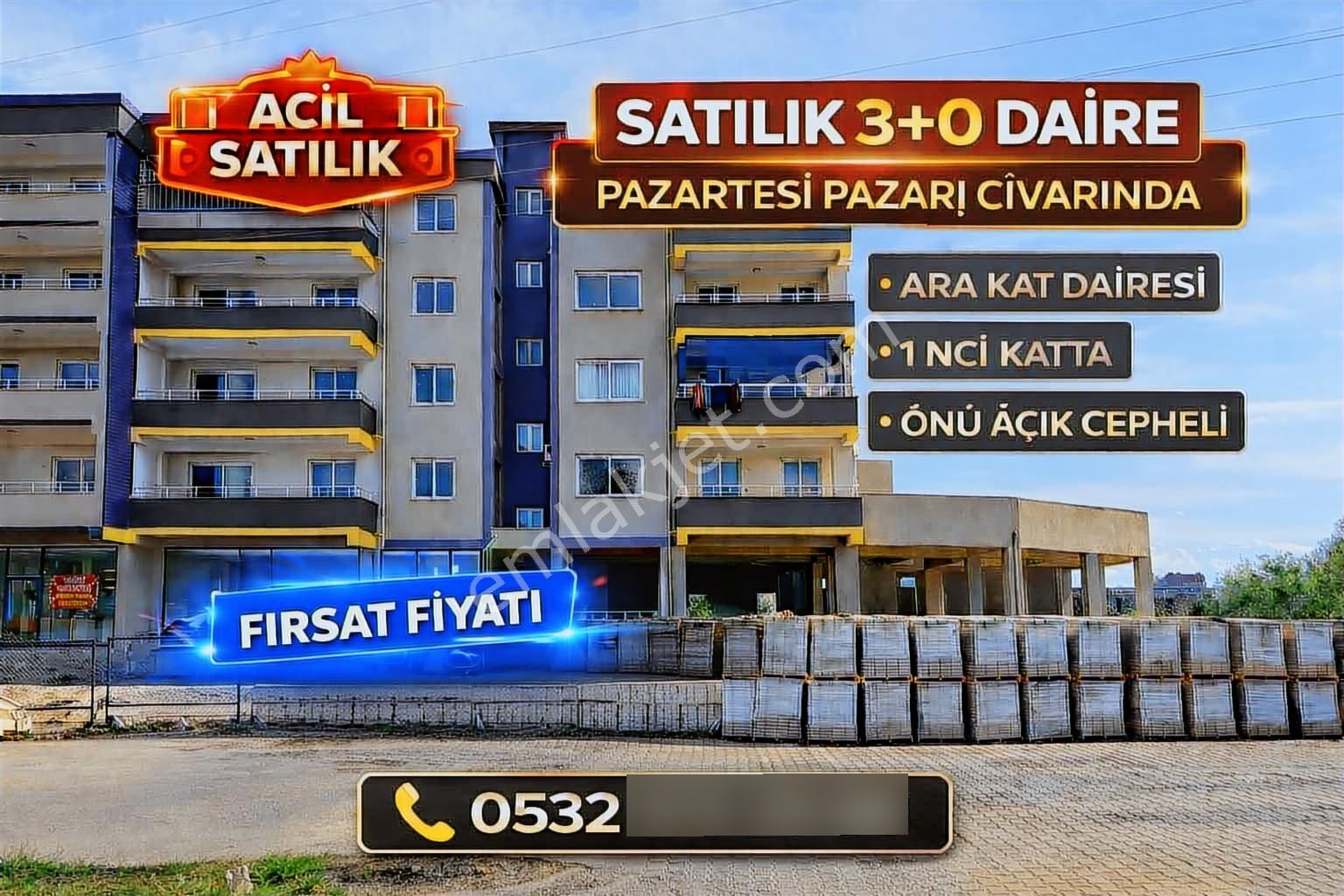 Kozan Gayrimenkulden Süper Daire En Uygun Fiyat Az Katlı - Görsel 2