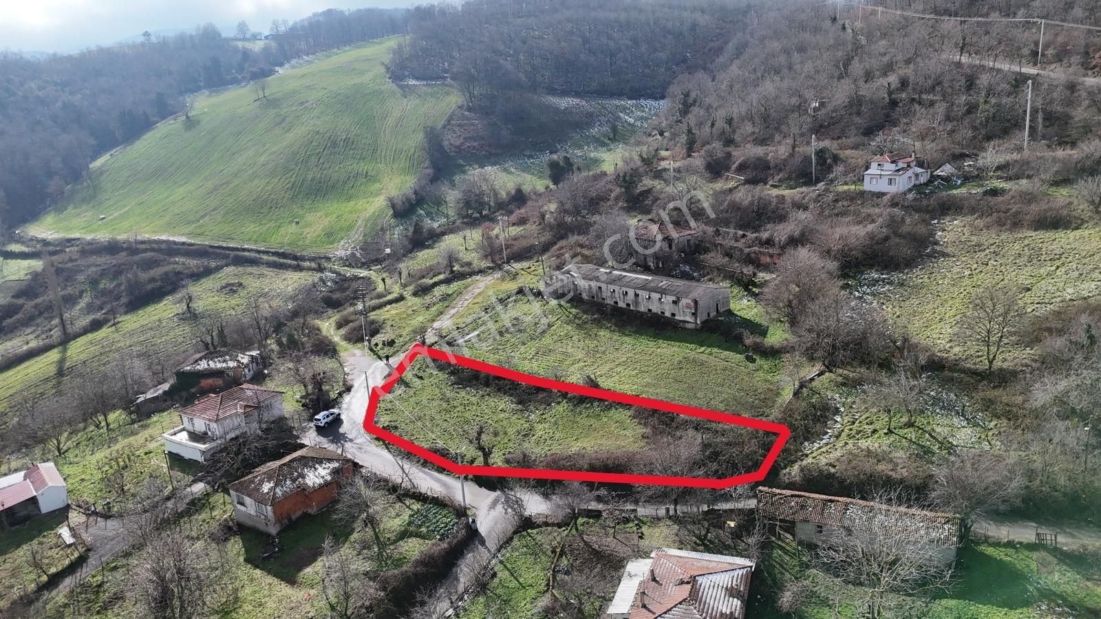 Acil 1.004 M2 Çiftlikalan, Doğa İçinde, Yola Cepheli İmarlı Arsa - Görsel 28