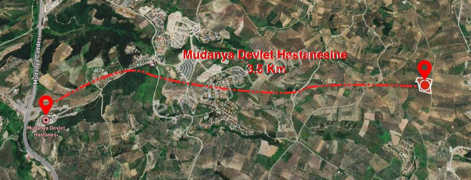 Mudanya Mürsel'de İmar Yakını 8.200m² Satılık Arazi - Görsel 5