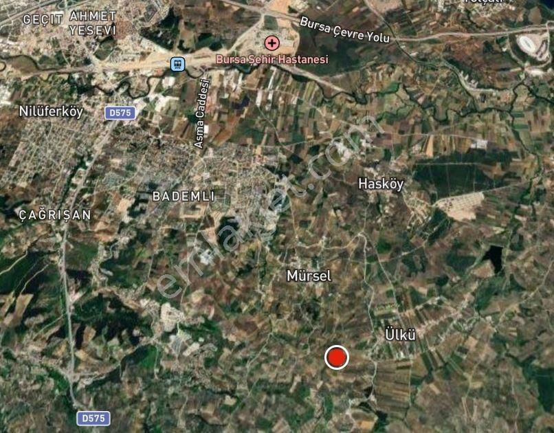 Mudanya Mürsel'de İmar Yakını 8.200m² Satılık Arazi - Görsel 2