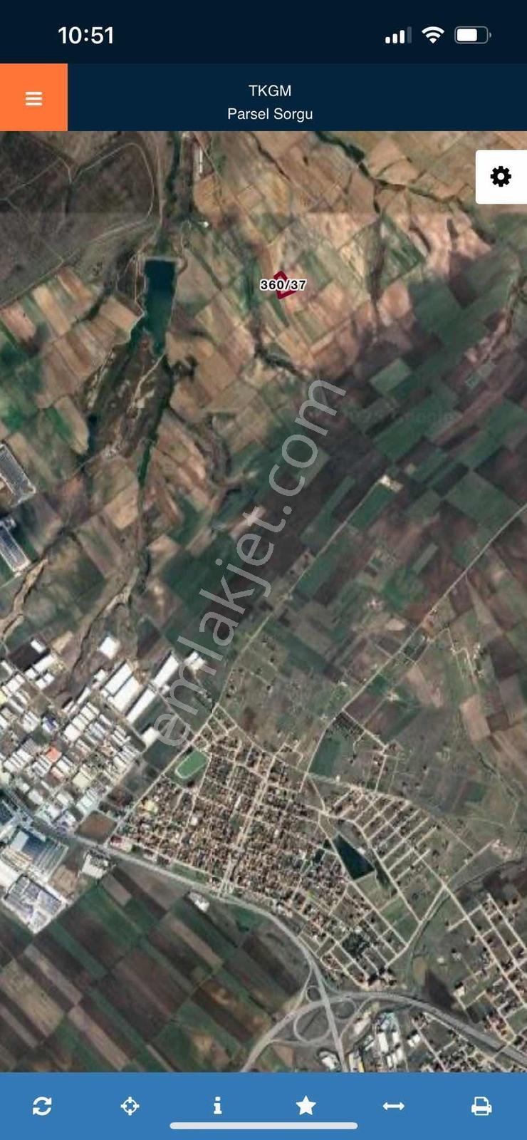 Ergene Ulaş Osb 6.612 M² Kadastro Yolu Cepheli Yatırımlık Tarla - Görsel 12