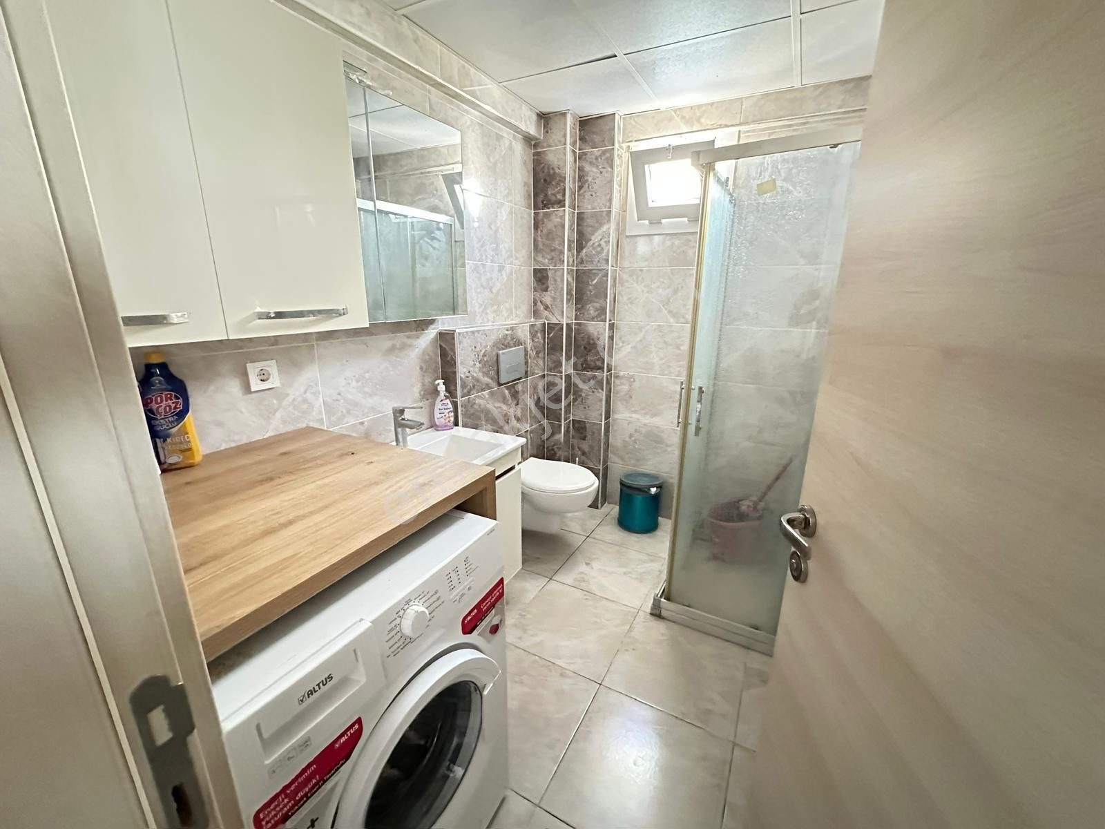 Seyrek'te Merkezi Konum Da Doğalgazlı Klimalı 1+1 Eşyalı Kiralık Daire - Görsel 16