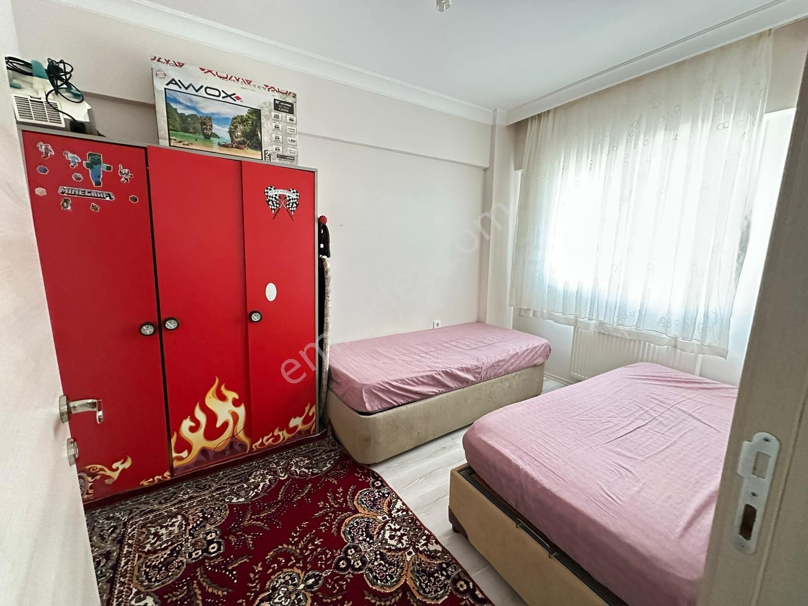 Seyrek'te Merkezi Konum Da Doğalgazlı Klimalı 1+1 Eşyalı Kiralık Daire - Görsel 13
