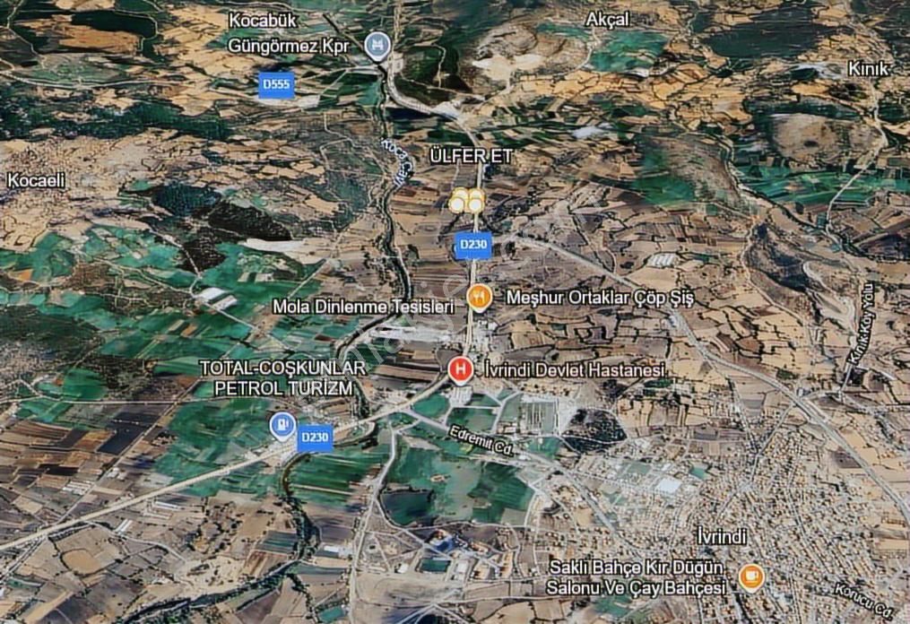 Mir'den Balıkesir İvrindi Anayol Cepheli Satılık Tarla - Görsel 4