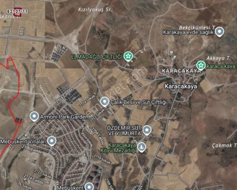 Kılıçsoy'dan 0.40 Emsal 613 M2 Villa Arsası