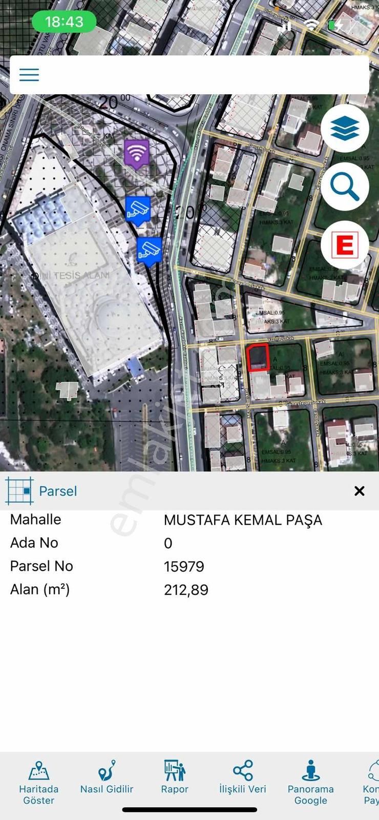 Taşoluk Büyük Cami'ye Yakın Köşe Başı 213 Metre Emsalsiz Arsa. - Görsel 5