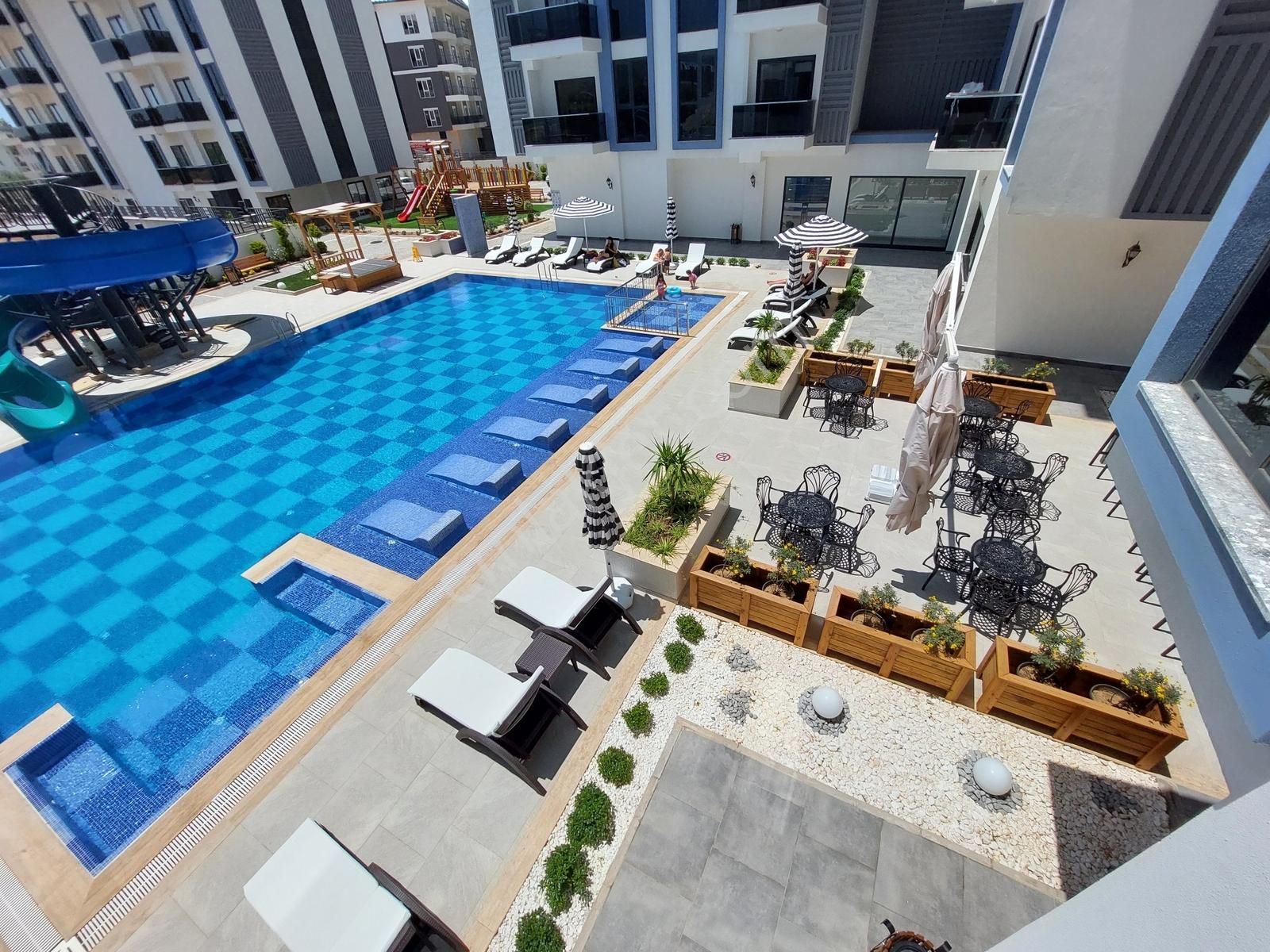 Alanya Oba'da Full Aktiviteli Sitede Kiralık 1+1 Daire - Görsel 21